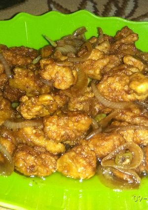 Foto resep Ayam tepung saos teriyaki