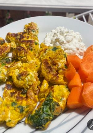 Φωτογραφία της συνταγής Scrambled eggs με σπανάκι