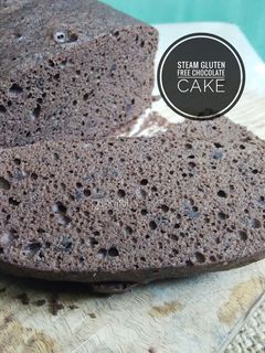 Foto resep Gluten Free Steam Chocolate Cake