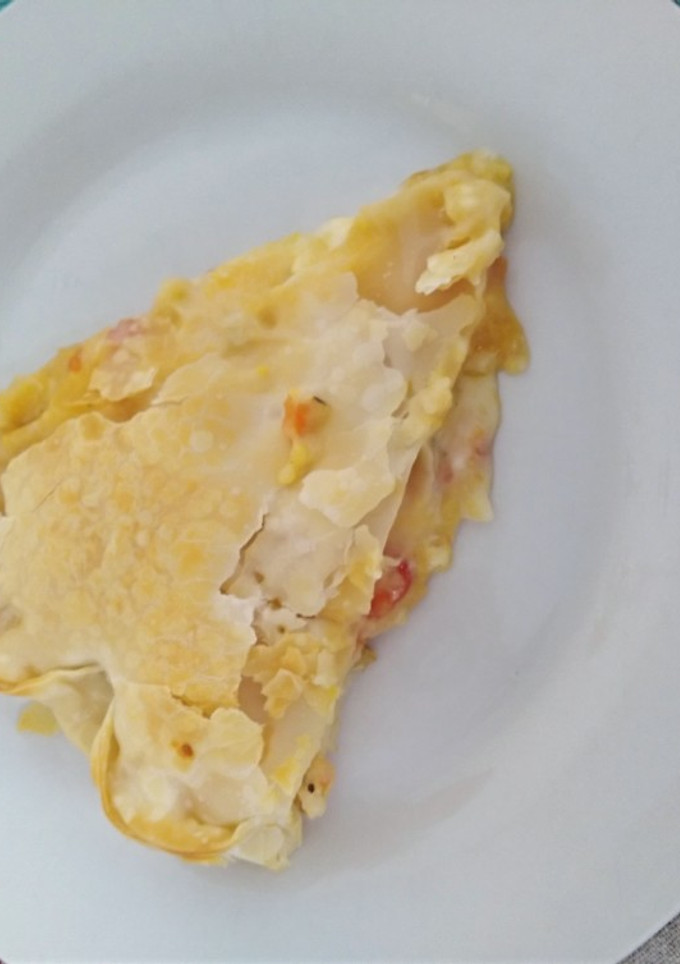 Una foto de Tarta de Choclo Cremoso fácil 🌽