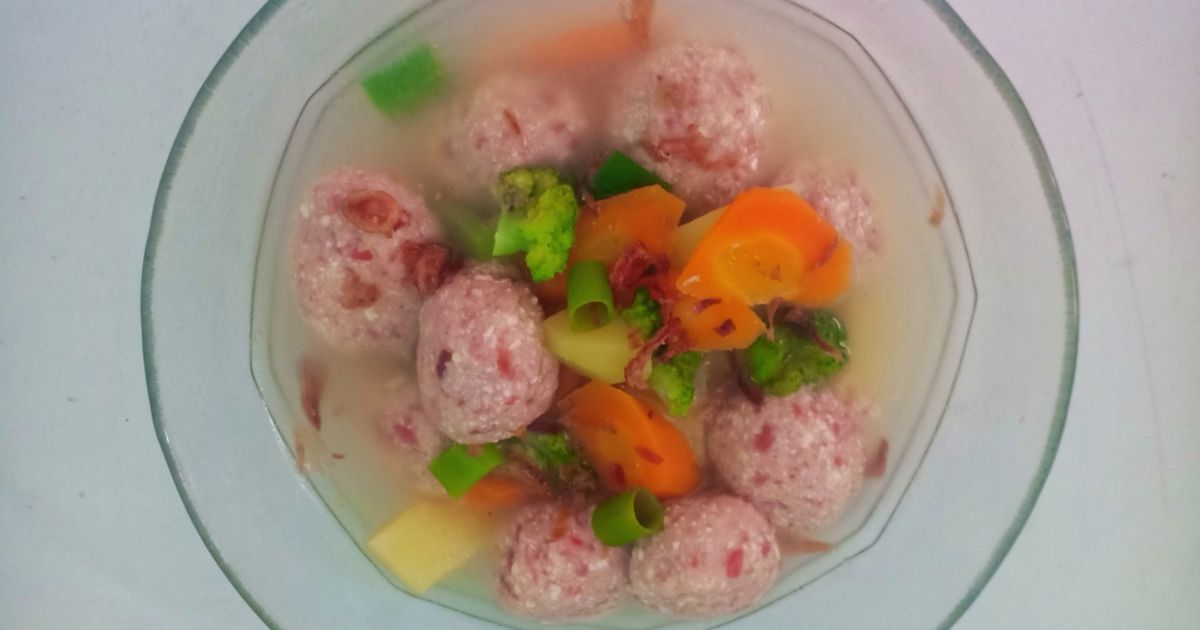 Sup Bola Tahu Kornet