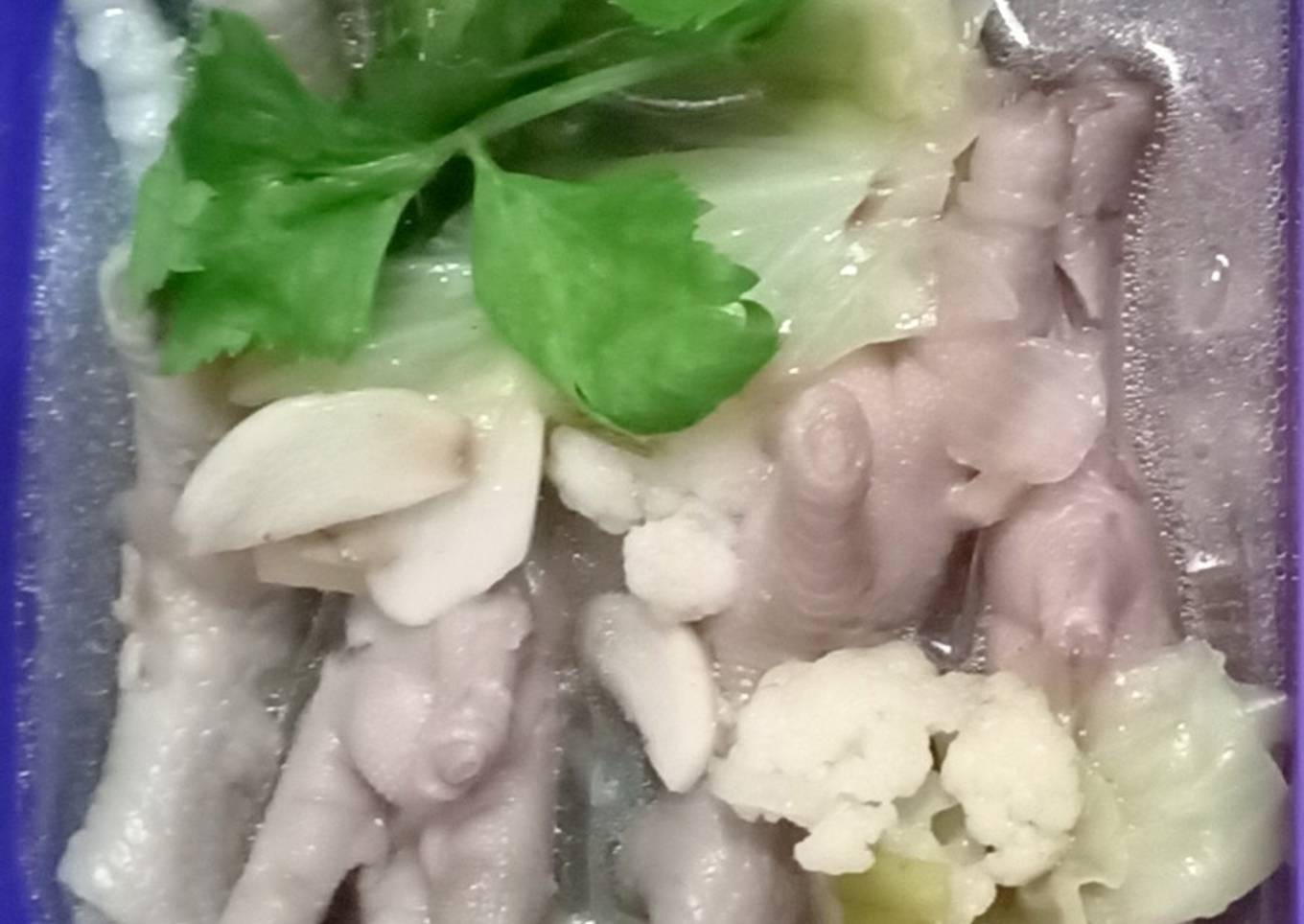 Sop Ceker Ayam