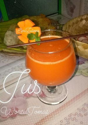 Foto resep Jus wortel tomat