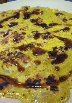 A picture of Besan pua.