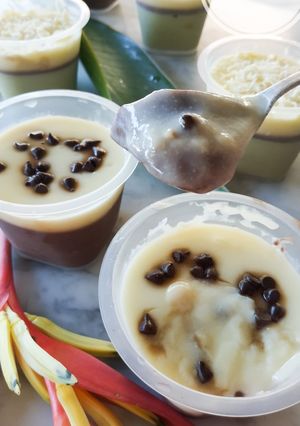 Foto resep Silky Pudding Chocolate Vla