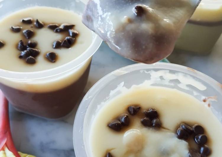 Langkah Mudah untuk Menyiapkan Silky Pudding Chocolate Vla yang Lezat