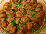 صينية كفتة اللحم مع الفطر (المشروم)بالفرن 🍖🍄‍🟫🍄‍🟫