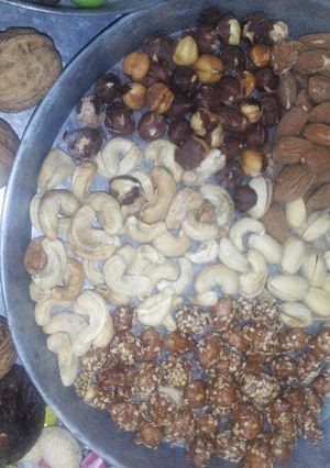 صورة لوصفة حلوى بالمكسرات