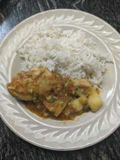 Una foto de Seco de pollo Ecuatoriano
