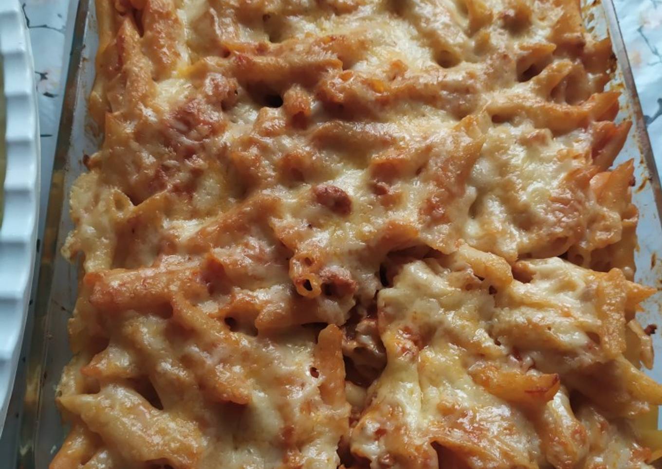 Macarrones gratinados