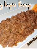 Daging Lapis Kecap