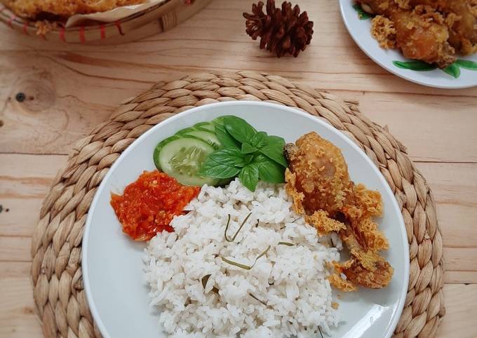 Nasi Gurih Daun Jeruk