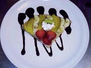 Una foto de crepas sin lactosa
