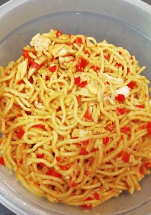 Foto resep Mie Tektek Goreng Super Pedas
