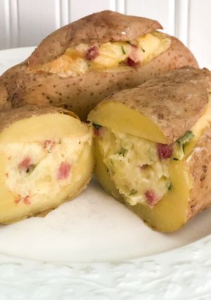 Una foto de Papas rellenas