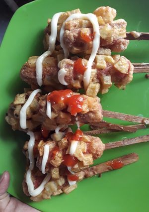 Foto resep Hottag / sosis kentang korea