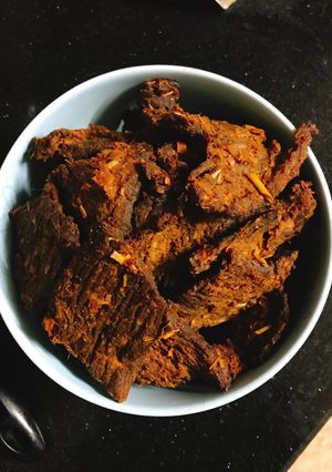 Hình của món Bò khô.