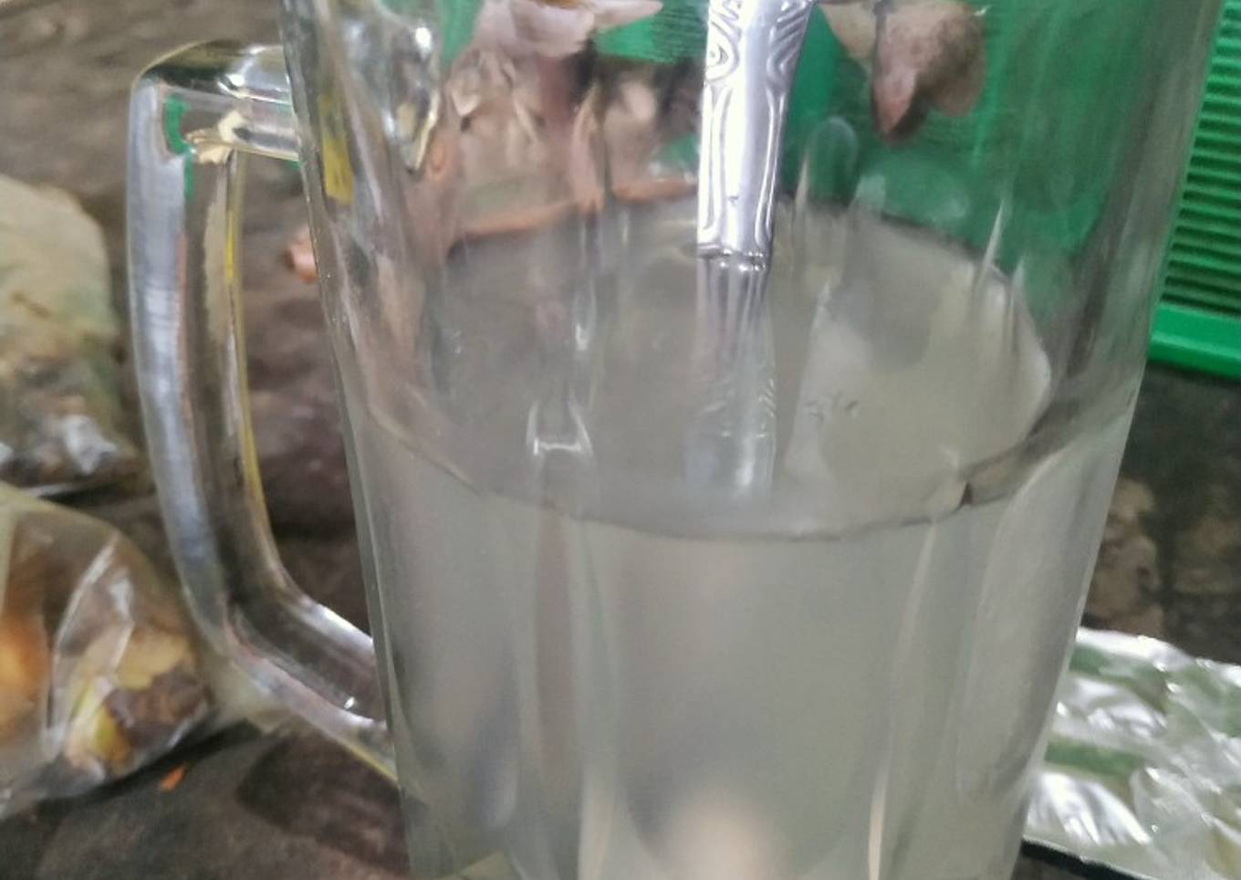 Es air kelapa jeruk nipis