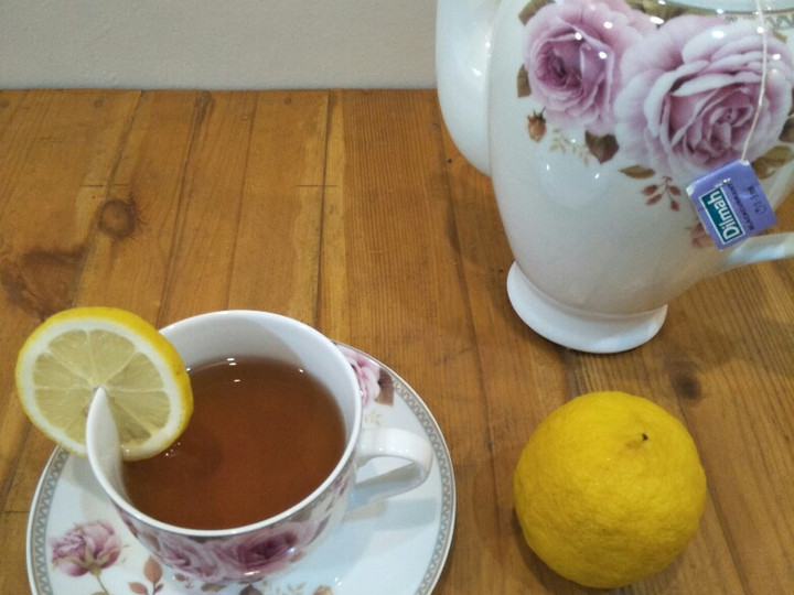 Cara Memasak 95. Hot Lemon Tea Untuk Jualan