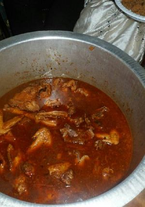 A picture of Chicken stew.