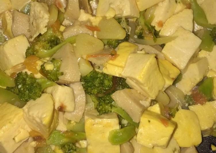 Resep Tahu Brokoli Bakso yang nikmat