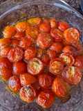 Cherrys confitados en air fryer