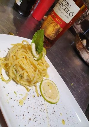 Foto di Tagliolini al Mojito e rana Pescatrice