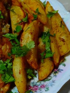 صورة لوصفة بطاطس ودجز