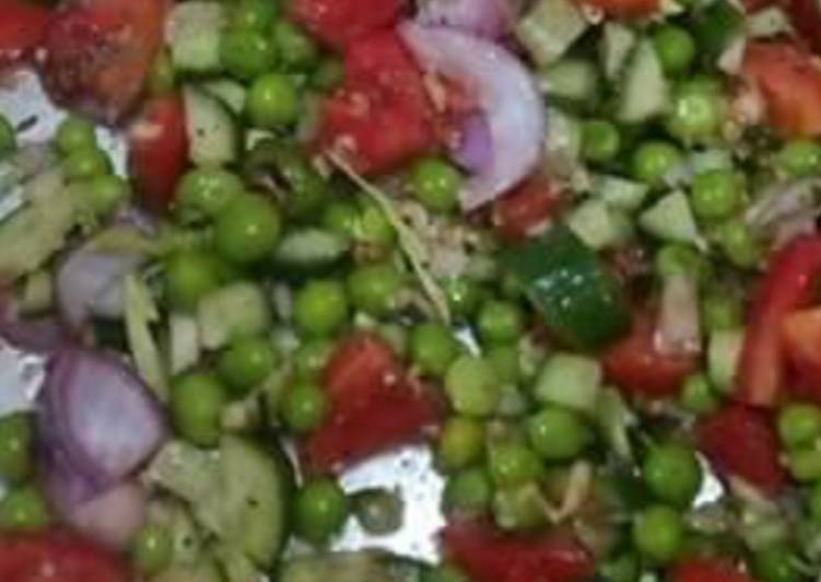 Step-by-Step Guide to Cook Ultimate Protein rich peas chaat