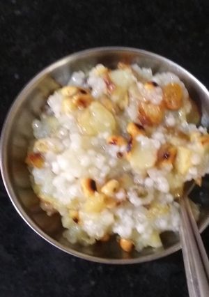 A picture of Sago khichdi.