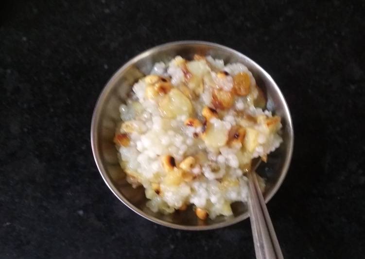 Steps to Make Perfect Sago khichdi