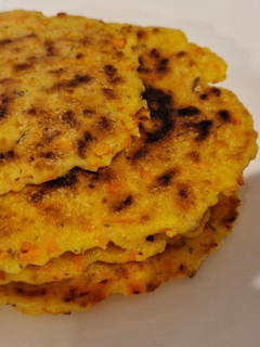Una foto de Torti-arepas de zanahorias