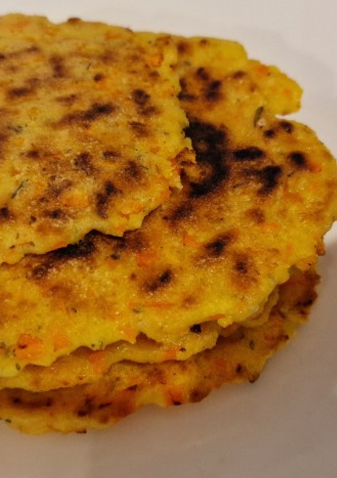 Una foto de Torti-arepas de zanahorias