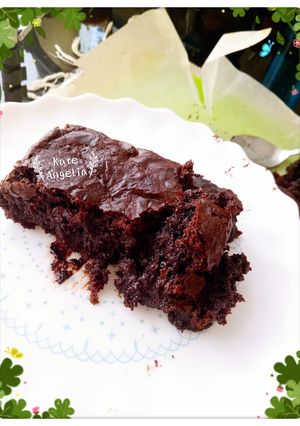 Foto resep Chewy Chocolate Cake
