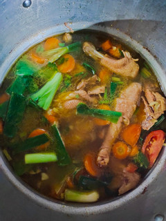 Foto resep Sup Kuah Kuning Ayam Kampung Endulita