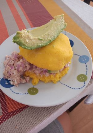 Una foto de Causa de atún
