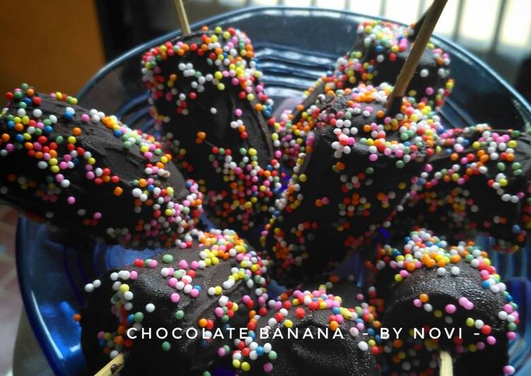 Chocolate Banana warna warni