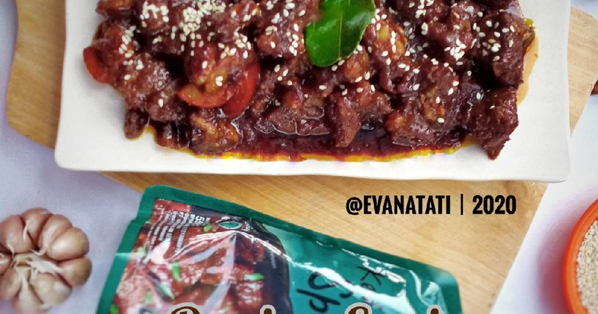 Resep Daging Sapi Bumbu Kecap oleh Evana Tati Cookpad