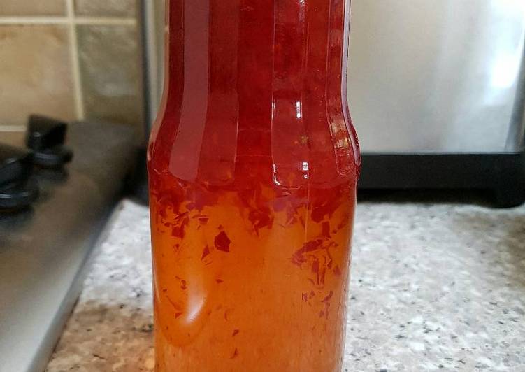 Steps to Prepare Super Quick Homemade Sweet chili sauce