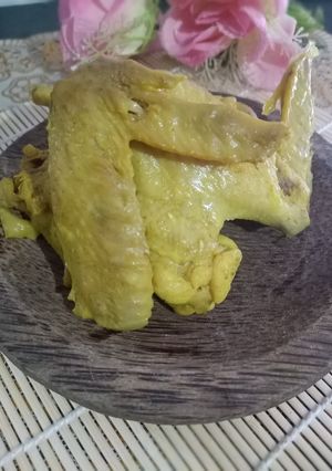 Foto resep Sayap ayam ungkep simple