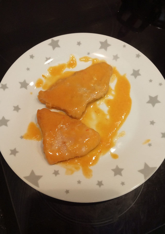 Una foto de Pollo marino (bonito-atún)
