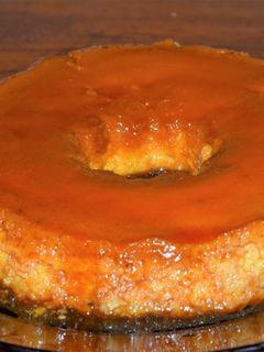 Una foto de Budín de pan falso