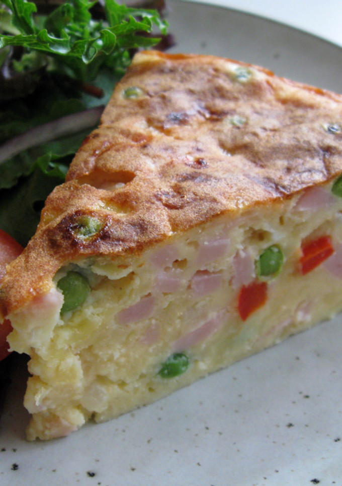 A picture of Rice Cooker Easy Quiche.