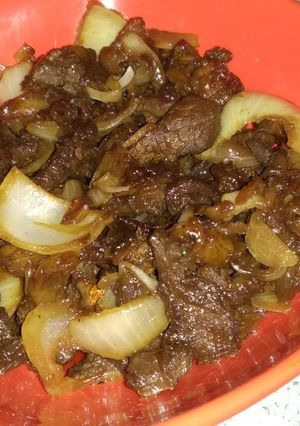 Foto resep Beef teriyaki Simple