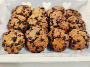 Una foto di biscotti di farro