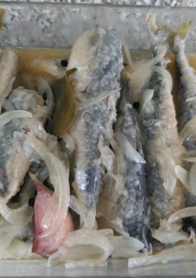 Una foto de Caballas en escabeche