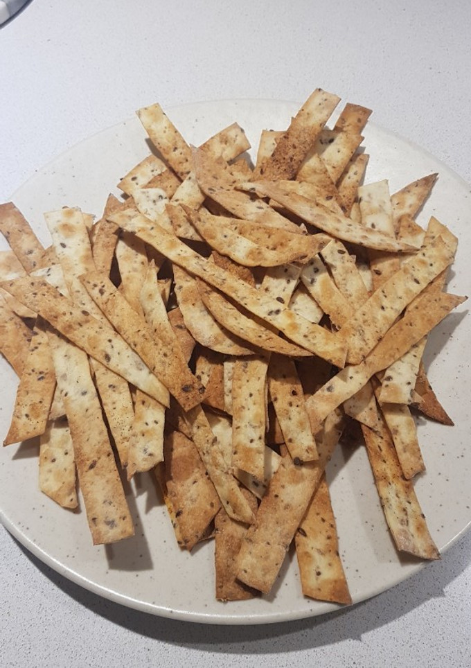 Una foto de Galletitas saladas fáciles mix de semillas. (Ideal para picadas)