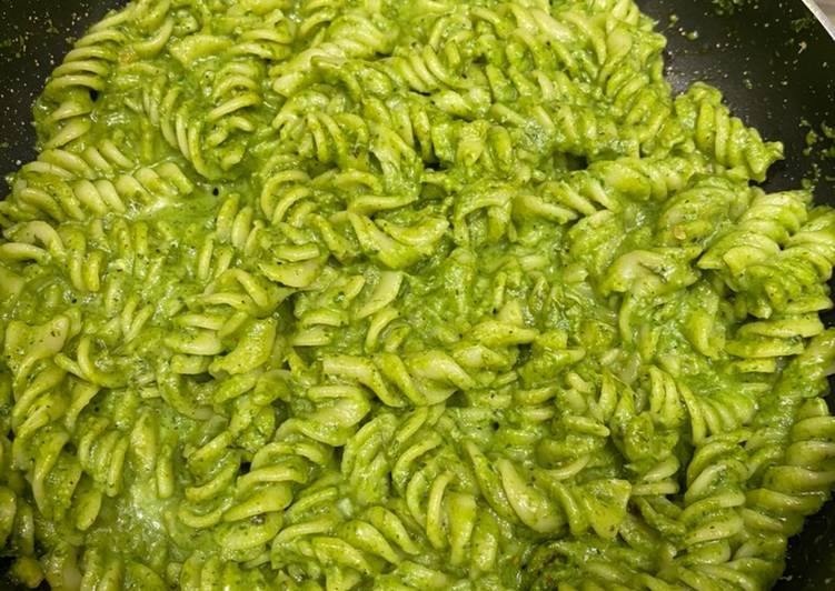 Steps to Prepare Ultimate Pesto Pasta