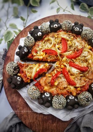 Foto resep Black&Fun Pizza