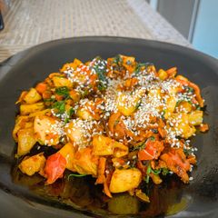 A picture of Katty’s Fried and Healthy Veggies.